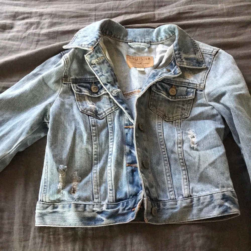 Hollister demin jacket 💗